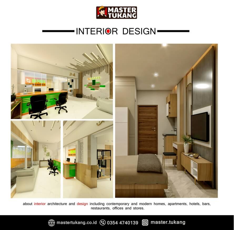 Jasa Desain Interior Malang, jasa arsitek, jasa desain rumah, desain interior kantor, desain minimalis, desain apartemen, inspirasi kamar tidur