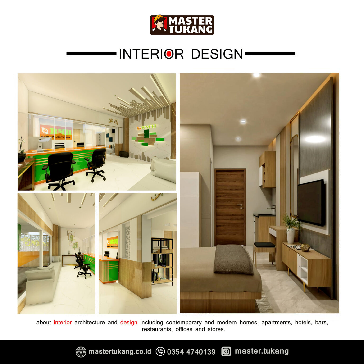 Tips Konsep Desain Interior | MASTER TUKANG KEDIRI