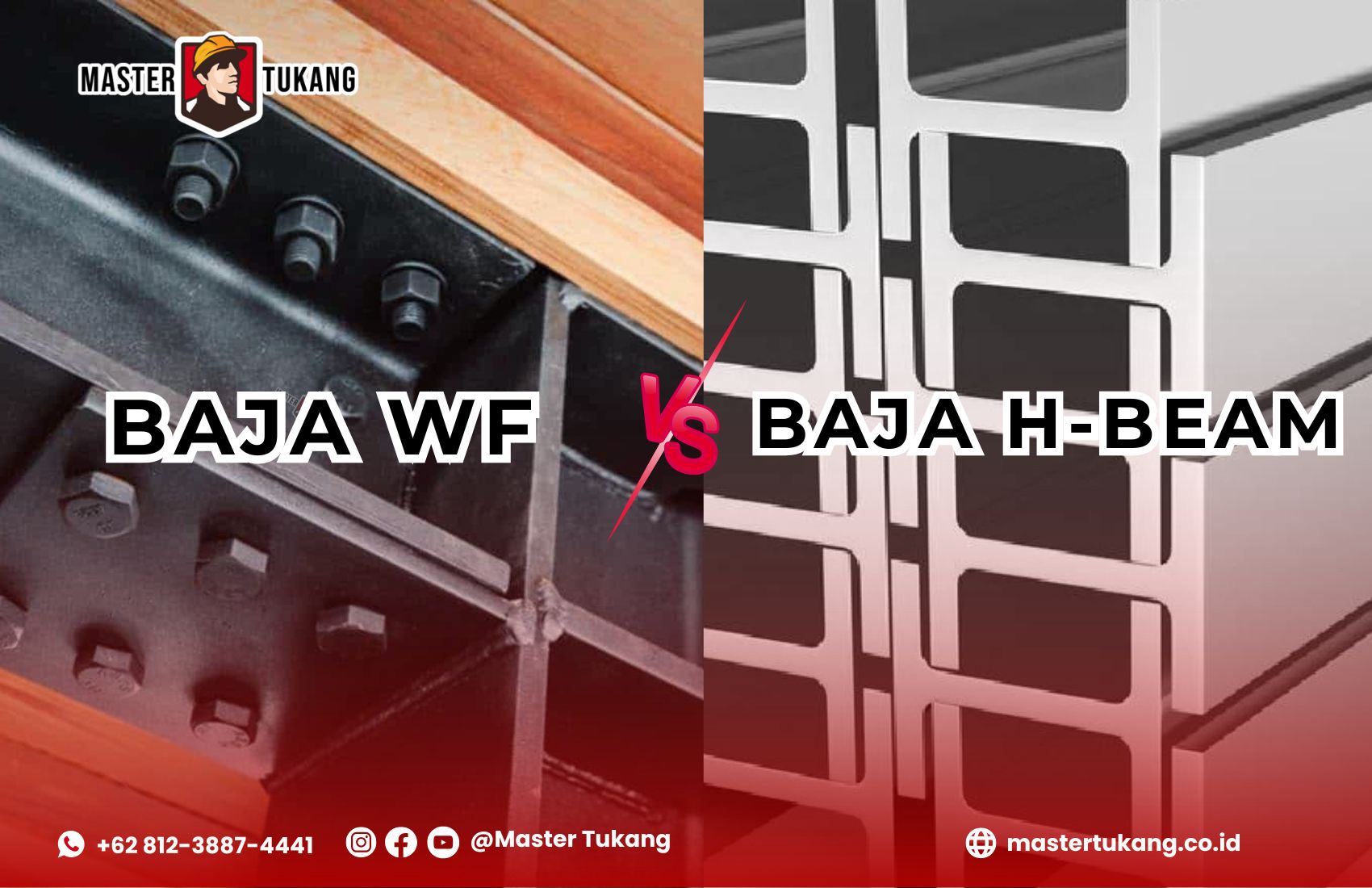 PerbedaanWFdanHBeam, ApaItuBajaWF, WFatauHBeam, StrukturBangunanBaja, TipsKonstruksiAman,