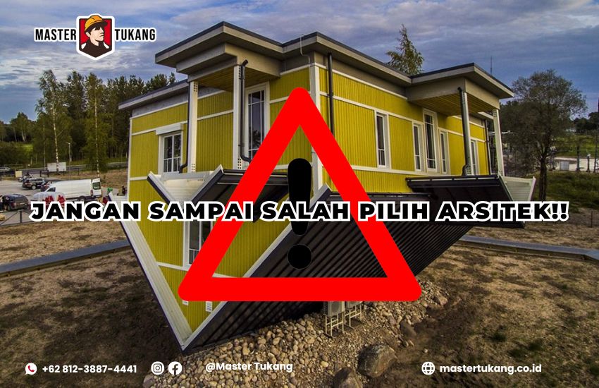 Jangan sampai salah pilih arsitek! Master Tukang memiliki tim arsitek profesional