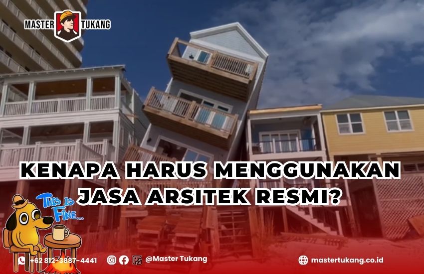 Gunakan jasa arsitek resmi dan profesional kami