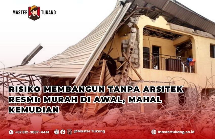 Jangan sampai menyesal! Gunakan jasa arsitek resmi sekarang!