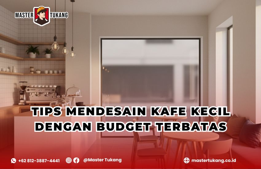 karena dana terbatas tidak berarti cafe harus terlihat lemas