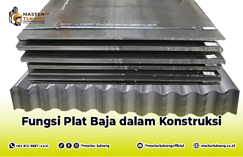 fungsi plat besi, plat baja