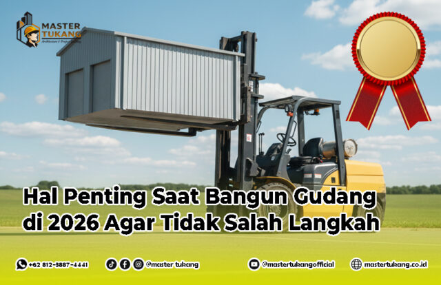Hal Penting Saat Bangun Gudang, Cara bangun gudang, Faktor bangun gudang