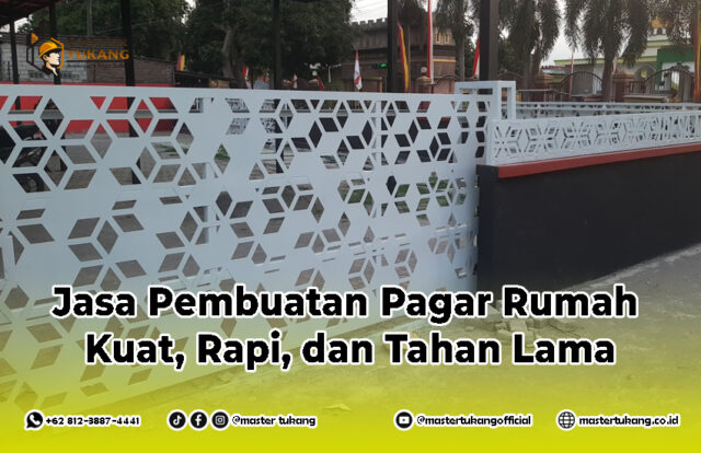 Jasa pembuatan pagar, pagar minimalis, jasa pasang pagar