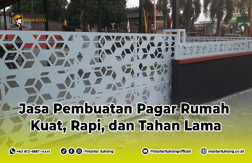 Jasa pembuatan pagar, pagar minimalis, jasa pasang pagar